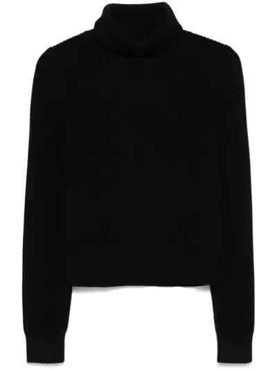 Michael Kors Merino Sweater In Black