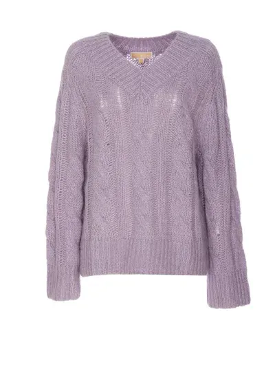 Michael Kors Michael  Sweaters In Purple