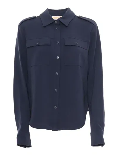 Michael Kors Shirt In Blue