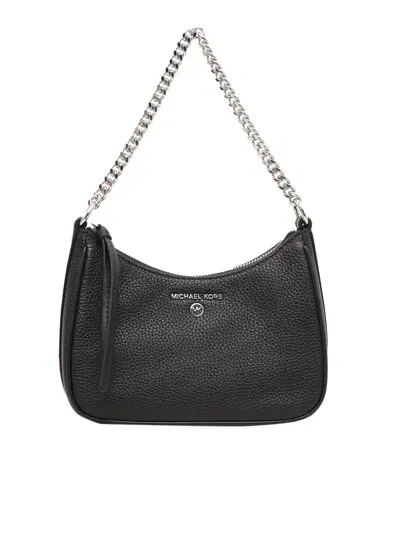 Michael Kors Sm Chain Pochette In Black