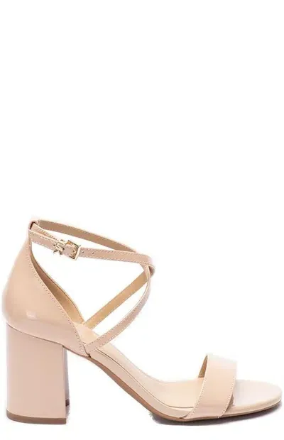 Michael Kors Sophie Sandals In Beige