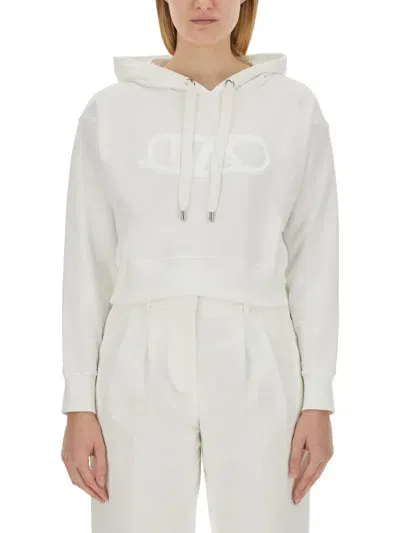 Michael Kors Sweatshirt With Logo In White