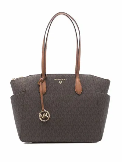 Michael Kors Tote Bags In Brown