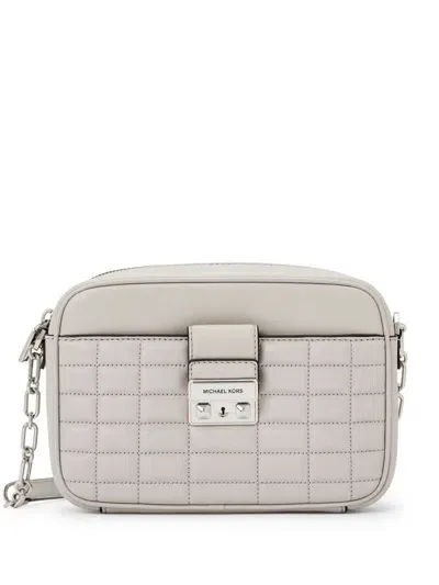 Michael Kors Tribeca Cross Body Bag In Grey