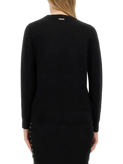 Michael Kors Wool Jersey. In Black