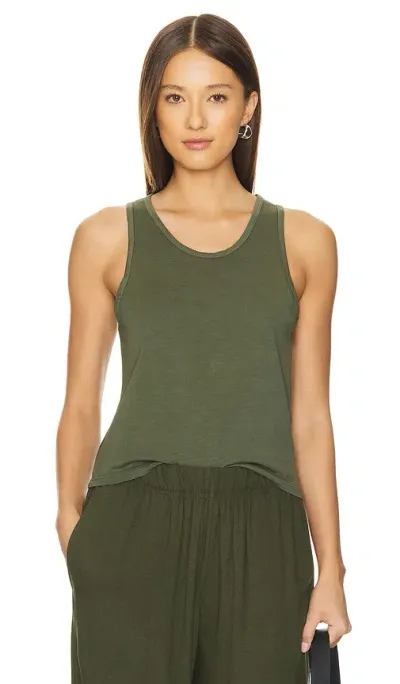 Michael Lauren Wylder Fitted Tank In 军装