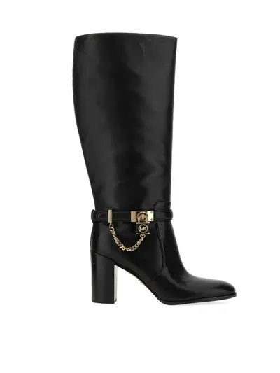 Michael Michael Kors Hamilton Boot In Black