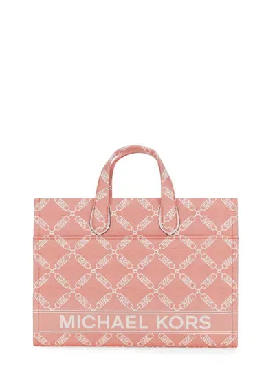 Michael Michael Kors Gigi Large Tote Bag In Pink