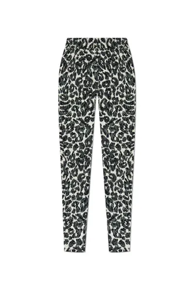 Michael Michael Kors Leopard Printed Leggings In Multi