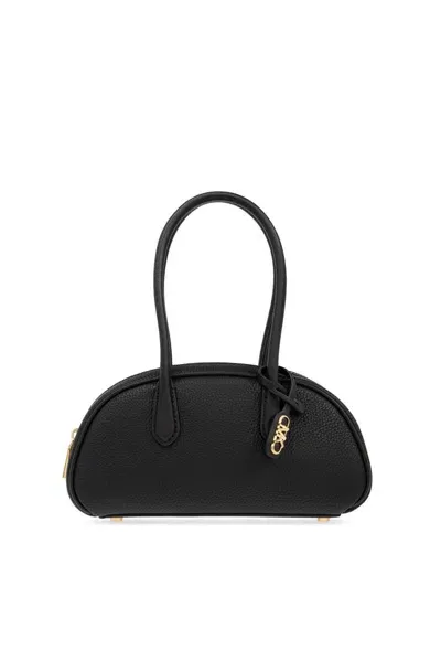 Michael Michael Kors Lulu Small Tote Bag In Black