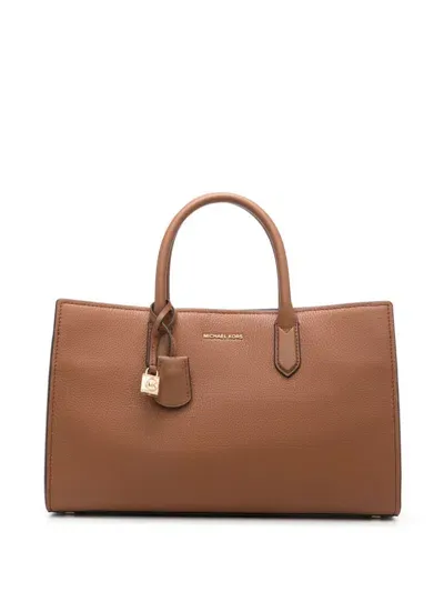 Michael Michael Kors Medium Scarlett Tote Bag In Brown