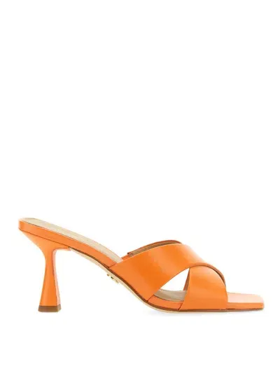 Michael Michael Kors Mule Clara In Orange