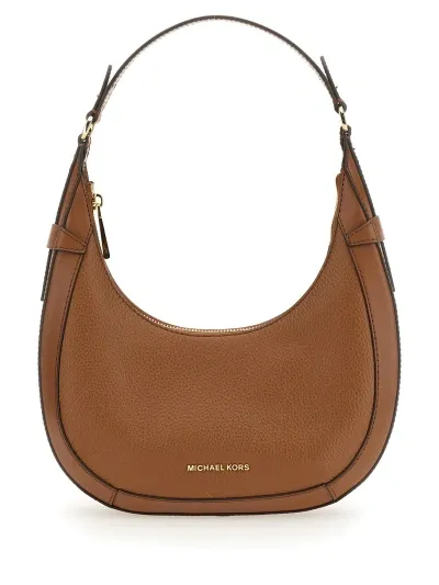 Michael Michael Kors "preston" Small Hobo Bag In Buff