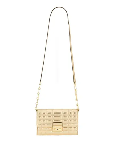 Michael Michael Kors Shoulder Bag "tribeca" Large In Gold