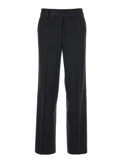 Michael Michael Kors Straight Leg Pant In Grey