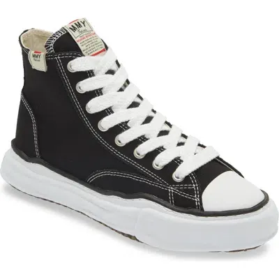 Miharayasuhiro Maison Mihara Yasuhiro Peterson High Top Sneaker In Black