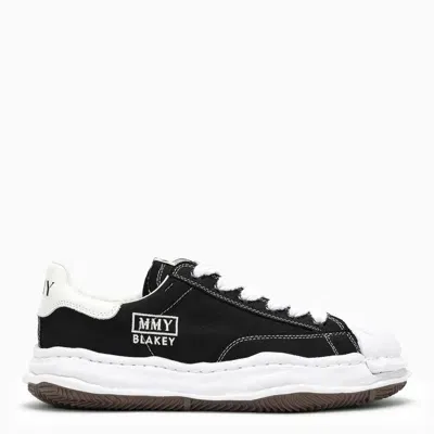 Miharayasuhiro Maison Mihara Yasuhiro Black Canvas Blakey Low-top Sneakers Men