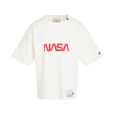 Miharayasuhiro Nasa Printed T-shirt In White