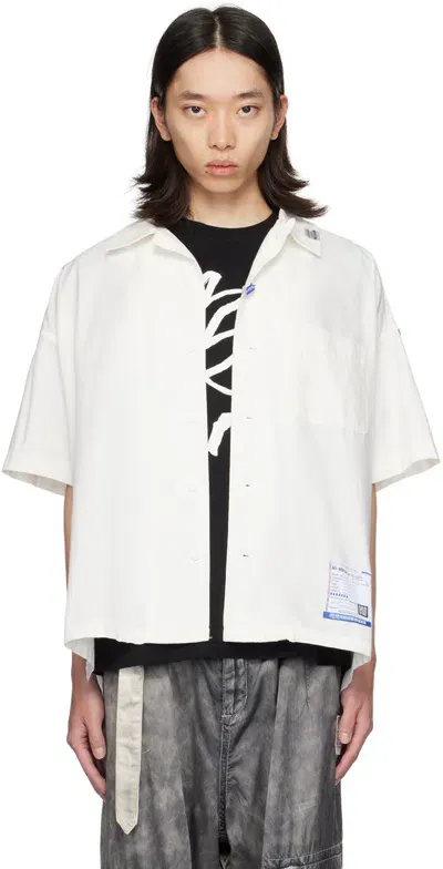 Miharayasuhiro White Half-sleeve Shirt