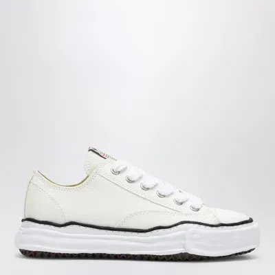 Miharayasuhiro White Peterson Low Sneakers In Canvas