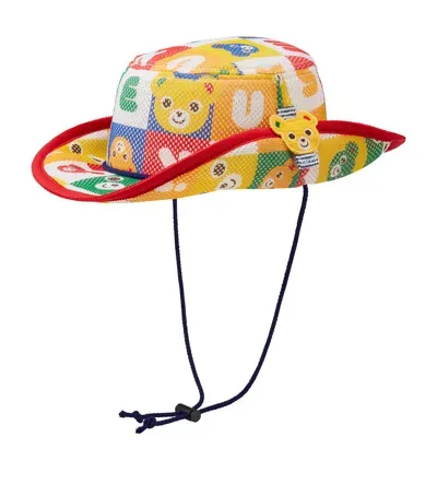 Miki House Kids' Bear-motif Cowboy Hat In Multi