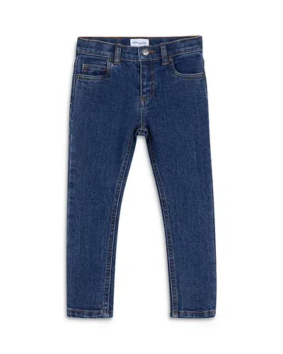 Miles The Label Boys' Classic Straight Fit Jeans - Little Kid In Blue Denim