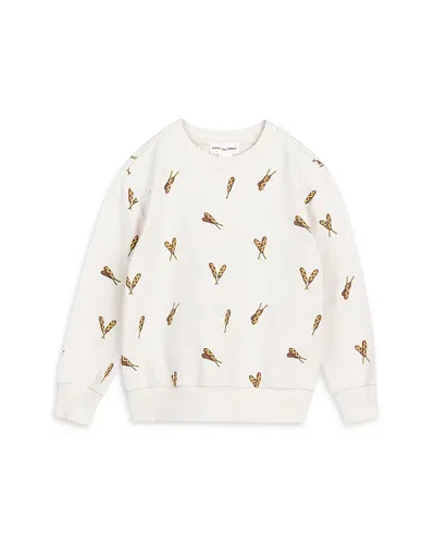 Miles The Label Boys' Corndog Sweatshirt - Little Kid In Beige