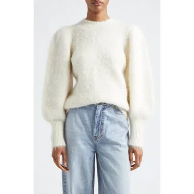 Mille Maya Blouson Sweater In White