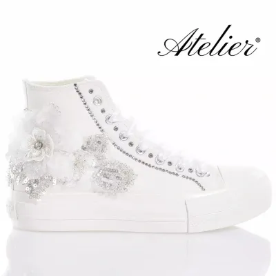 Mimanera Airlines Platform Bella Custom In White