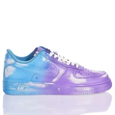 Mimanera Nike Air Force 1 Purple Blue In Multi