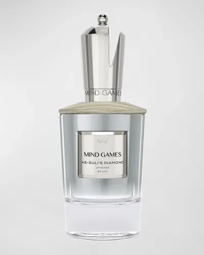 Mind Games As-suli's Diamond Extrait De Parfum - Silver Bishop, 3.4 Oz. In White