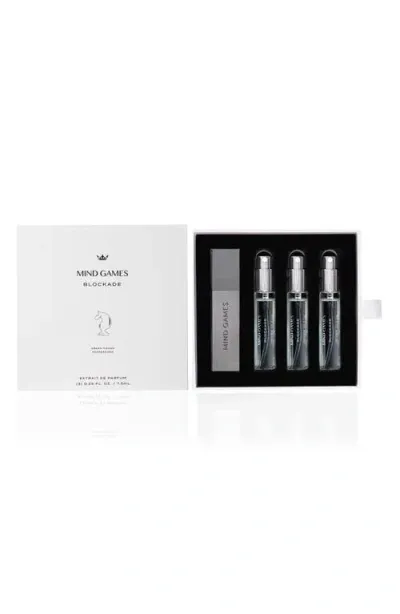 Mind Games Blockade Extrait De Parfum Set In White