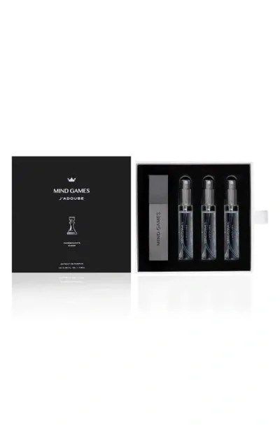 Mind Games J'aboude Travel Trio Gift Set In White