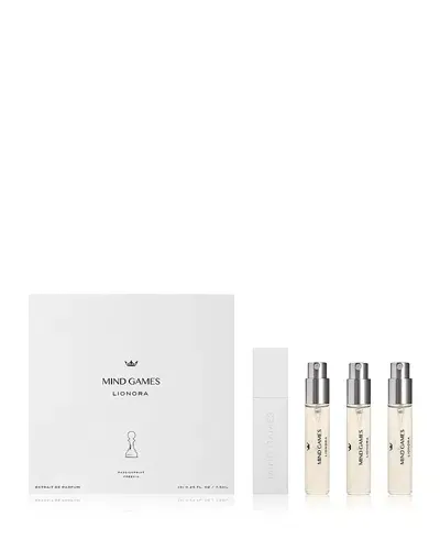 Mind Games Lionora Extrait De Parfum Trio Gift Set In White