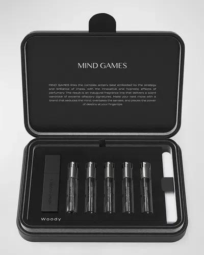 Mind Games Woody Leather Discovery Set In White