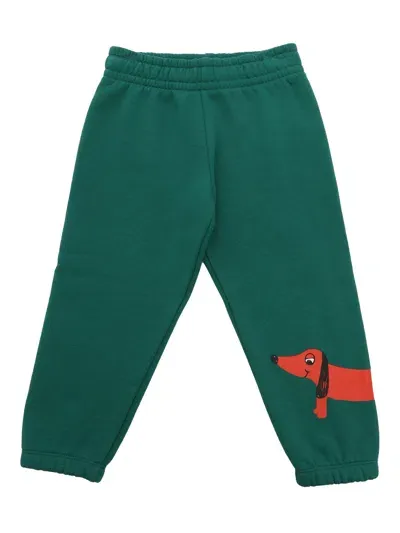 Mini Rodini Dog Sp Sweatpants In Green