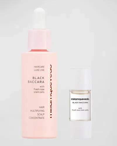 Miriam Quevedo Black Baccara Hair Multiplying Scalp Concentrate + Pre-treatment Exfoliator