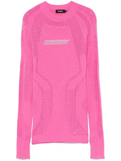 Misbhv Future Sport Sweater In Rosa