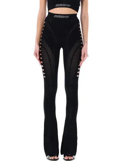 Misbhv Future Sports Mesh Trousers In Black