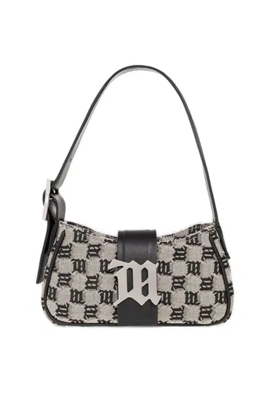 Misbhv Jacquard Monogram Mini Shoulder Bag In Multi