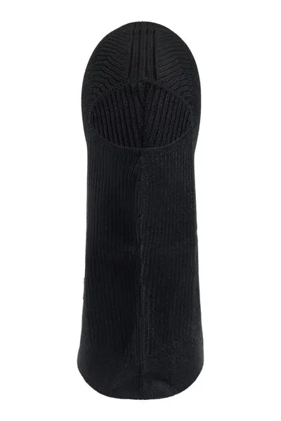 Misbhv Logo Embroidered Knitted Ski Balaclava In Black