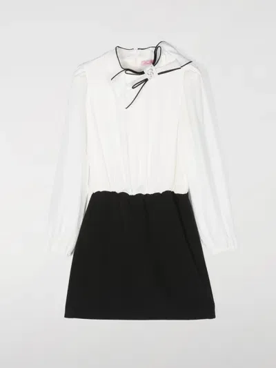 Miss Blumarine Dress  Kids Color White In Weiss