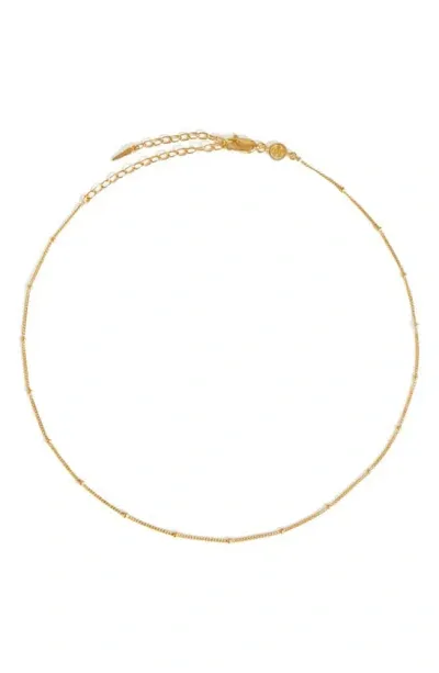 Missoma Satellite Chain Necklace In Gold