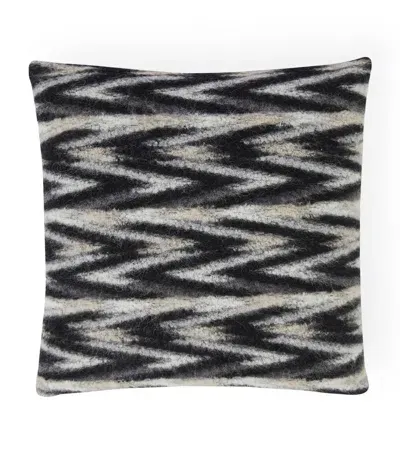 Missoni Beaver Cushion In Black