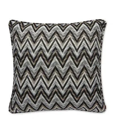 Missoni Bleached Cushion In Gray