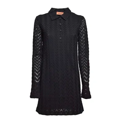 Missoni Button Detailed Long In Black