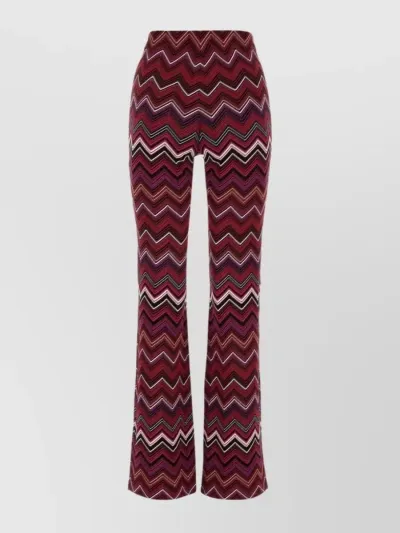 Missoni Chevron Pants In Multicolor