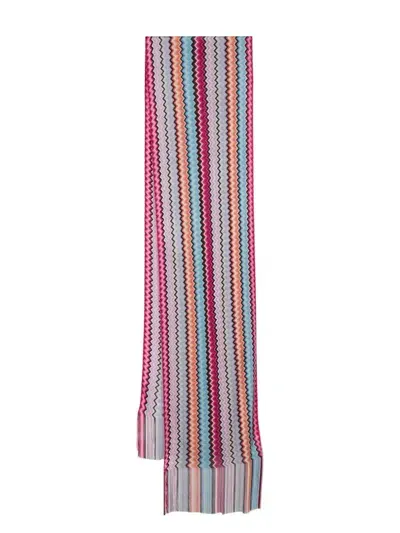 Missoni Fringed Scarf In Multicolor