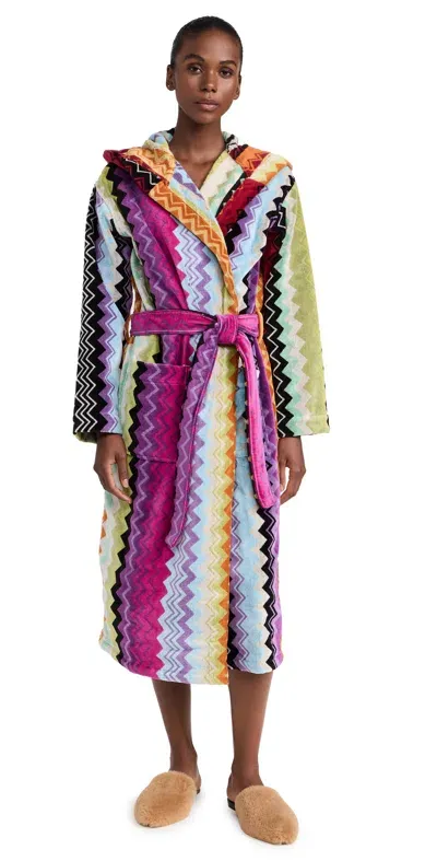 Missoni Giacomo Hooded Bathrobe T59