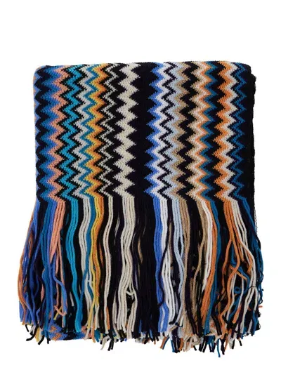 Missoni Zigzag Scarf In Multicolor